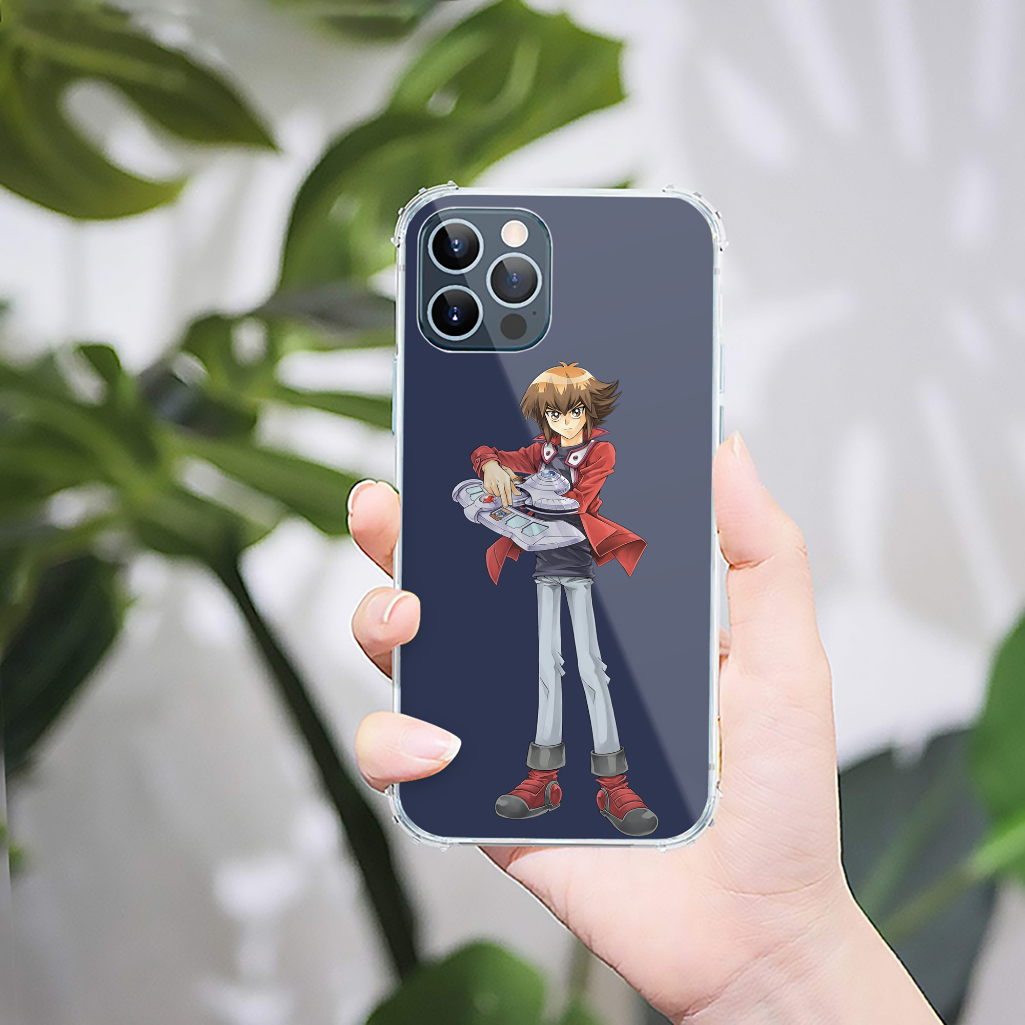 （画像用） 遊☆戯☆王 Yu-Gi-Oh! 【iPhone 12シリーズ対応】透明スマホケース（クリアソフトケース）